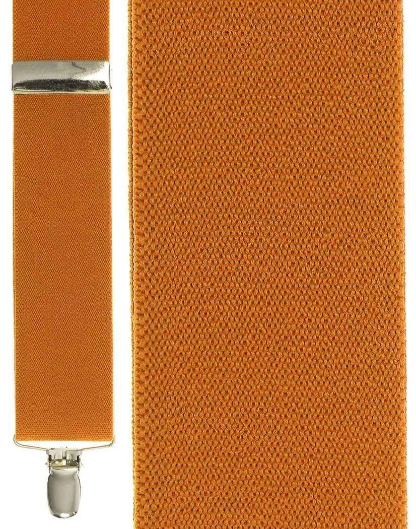 "Orange Bostonian" Suspenders