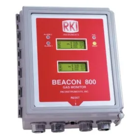 RKI Beacon 800 Eight Channel Fixed System Gas Detection Controller