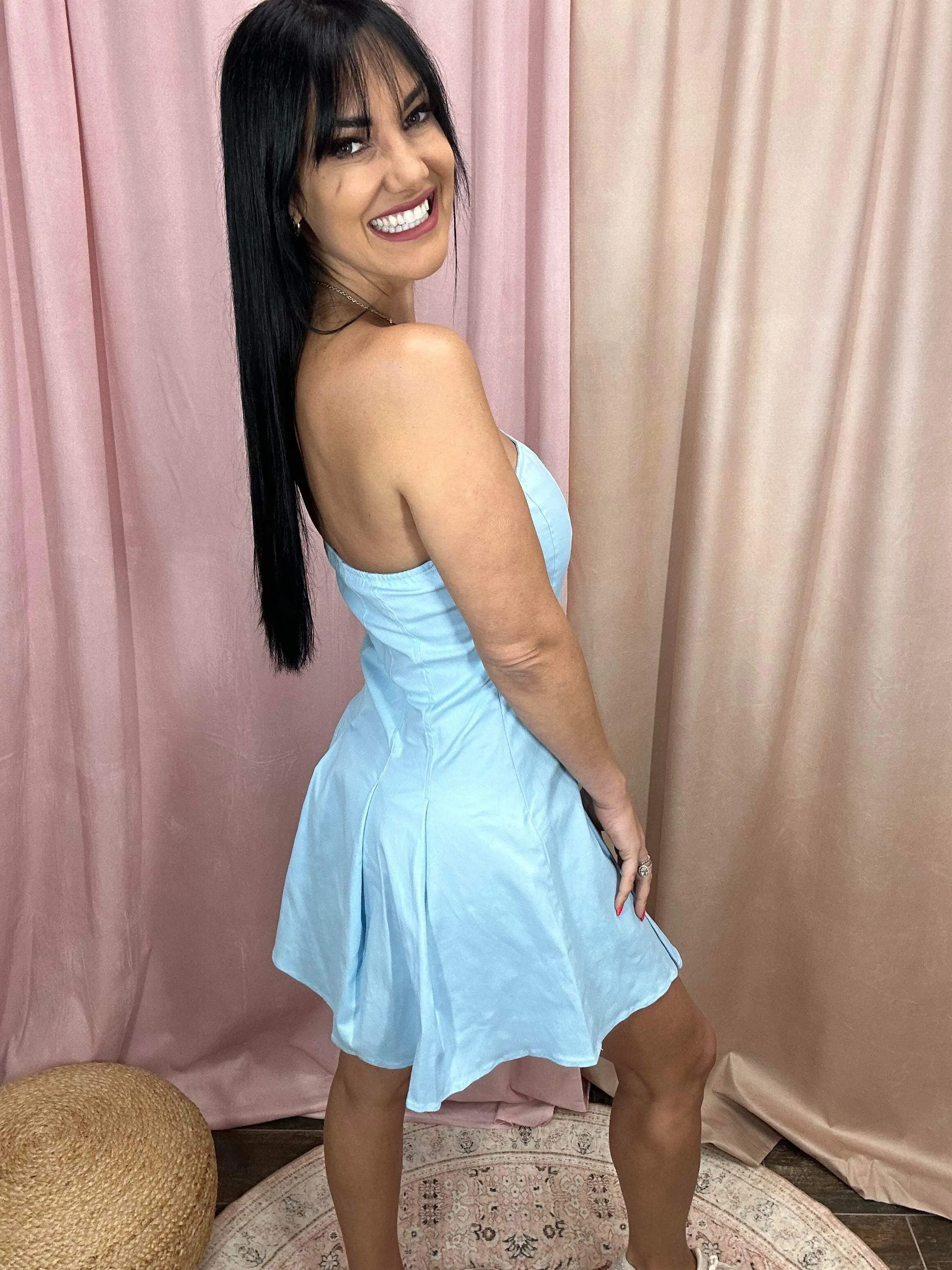 Sea Breeze Dress Blue