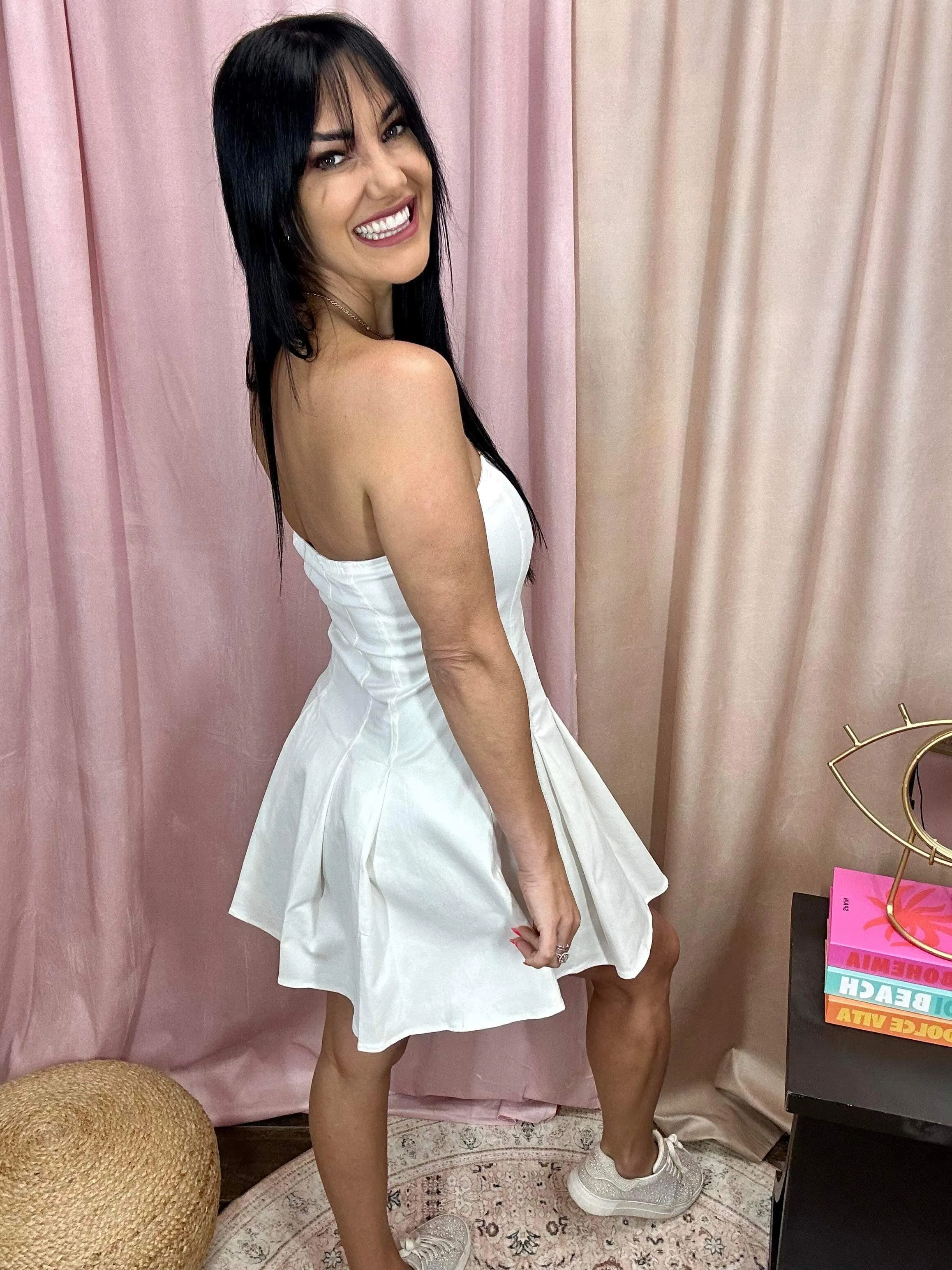 Sea Breeze Dress White
