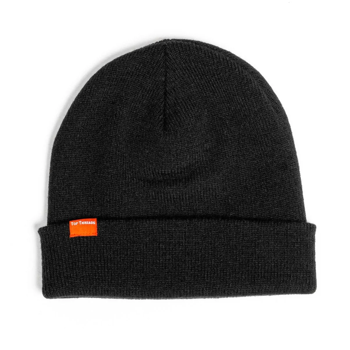 Shoreman Cuffed Beanie- Black/Red