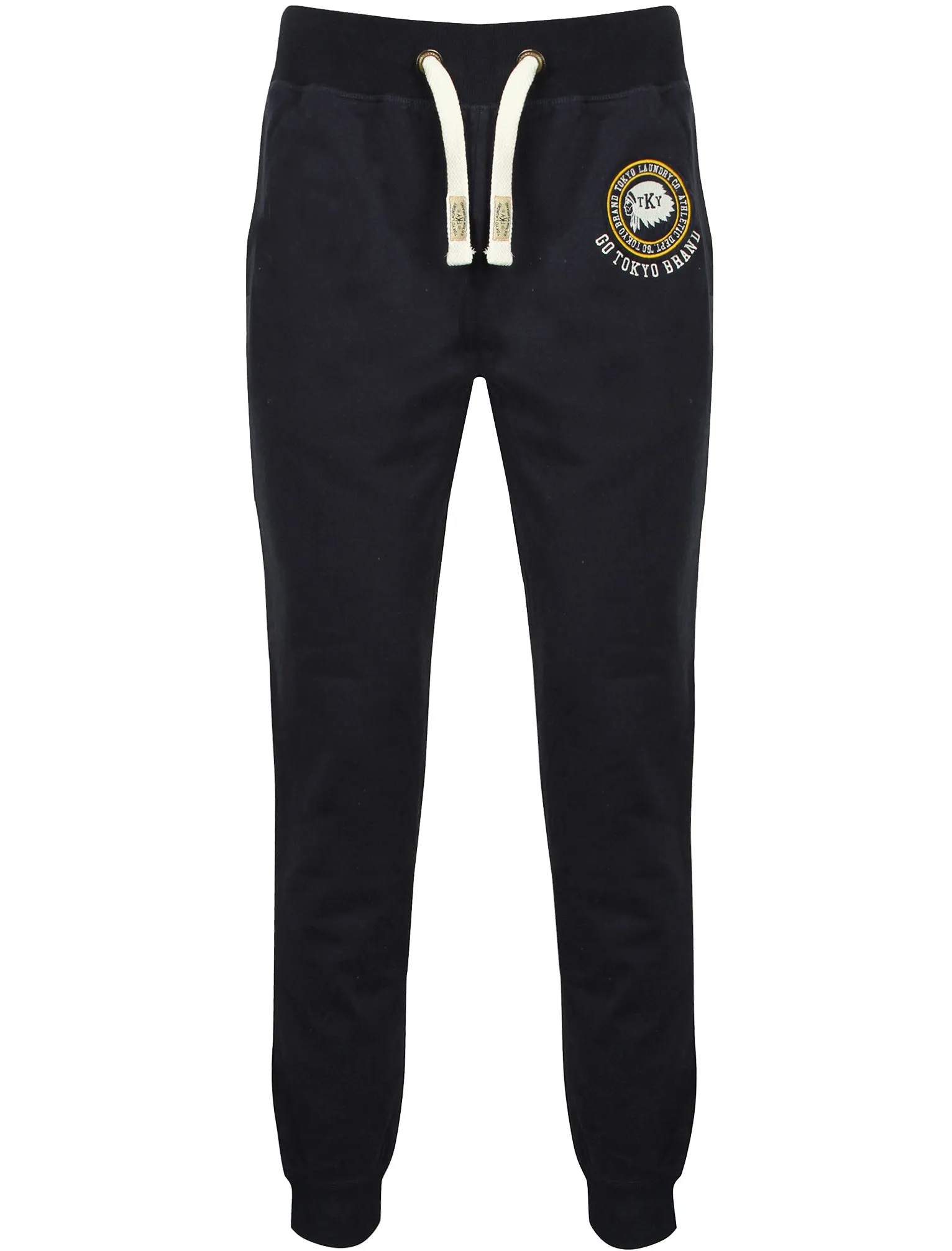 Sioux Cove Cuffed Joggers in Dark Navy - Tokyo Laundry