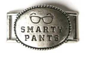 Smarty Pants. antique Silver