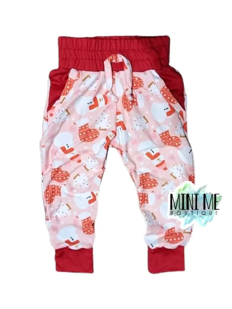 Snowman & Stocking Joggers