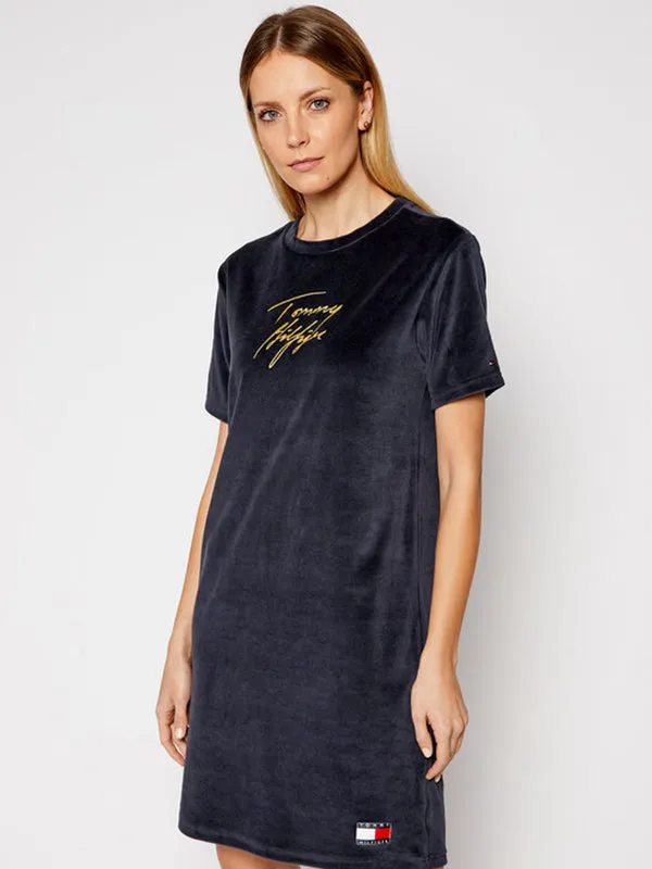 Ss Dress Gold