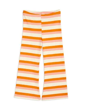 Stripe Flared Trousers