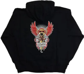 Talkin’ Schmit Winged Mic Pullover Hoodie Black