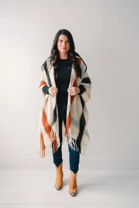 The Anna Plaid Kimono Wrap