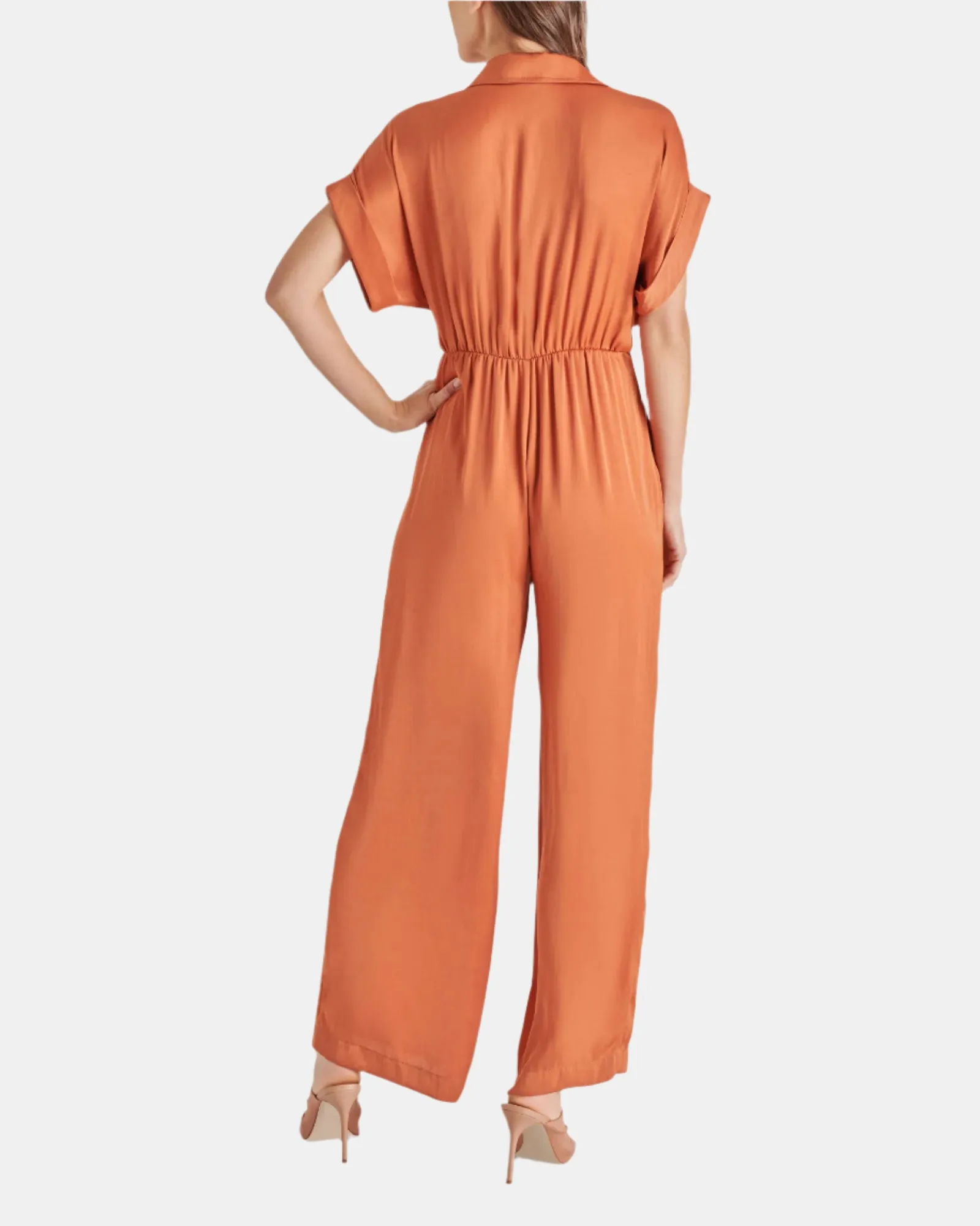 TORI JUMPSUIT BROWN MULTI