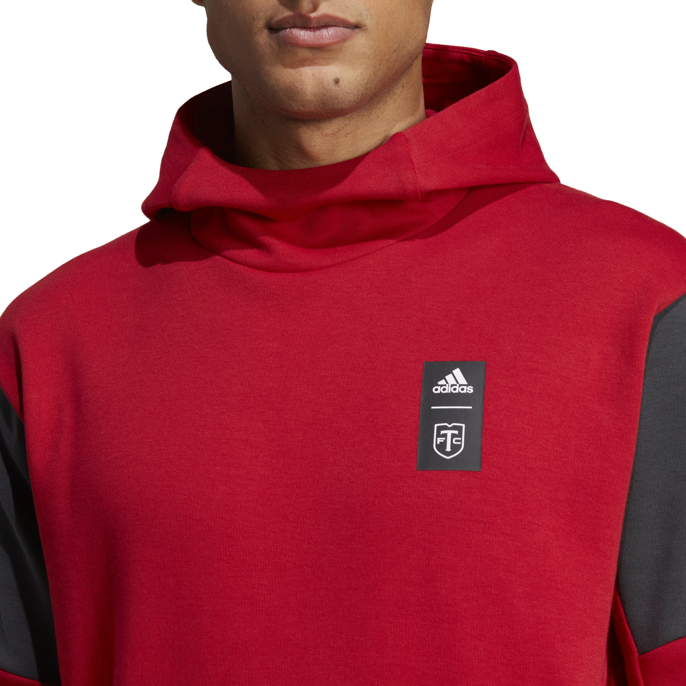 Toronto FC adidas Red Travel Pullover - Hoodie
