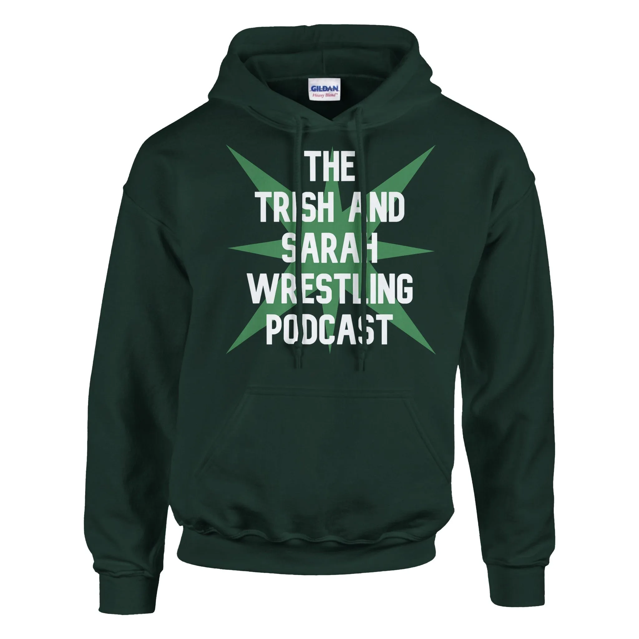 Trish and Sarah Green Pullover Hoodie