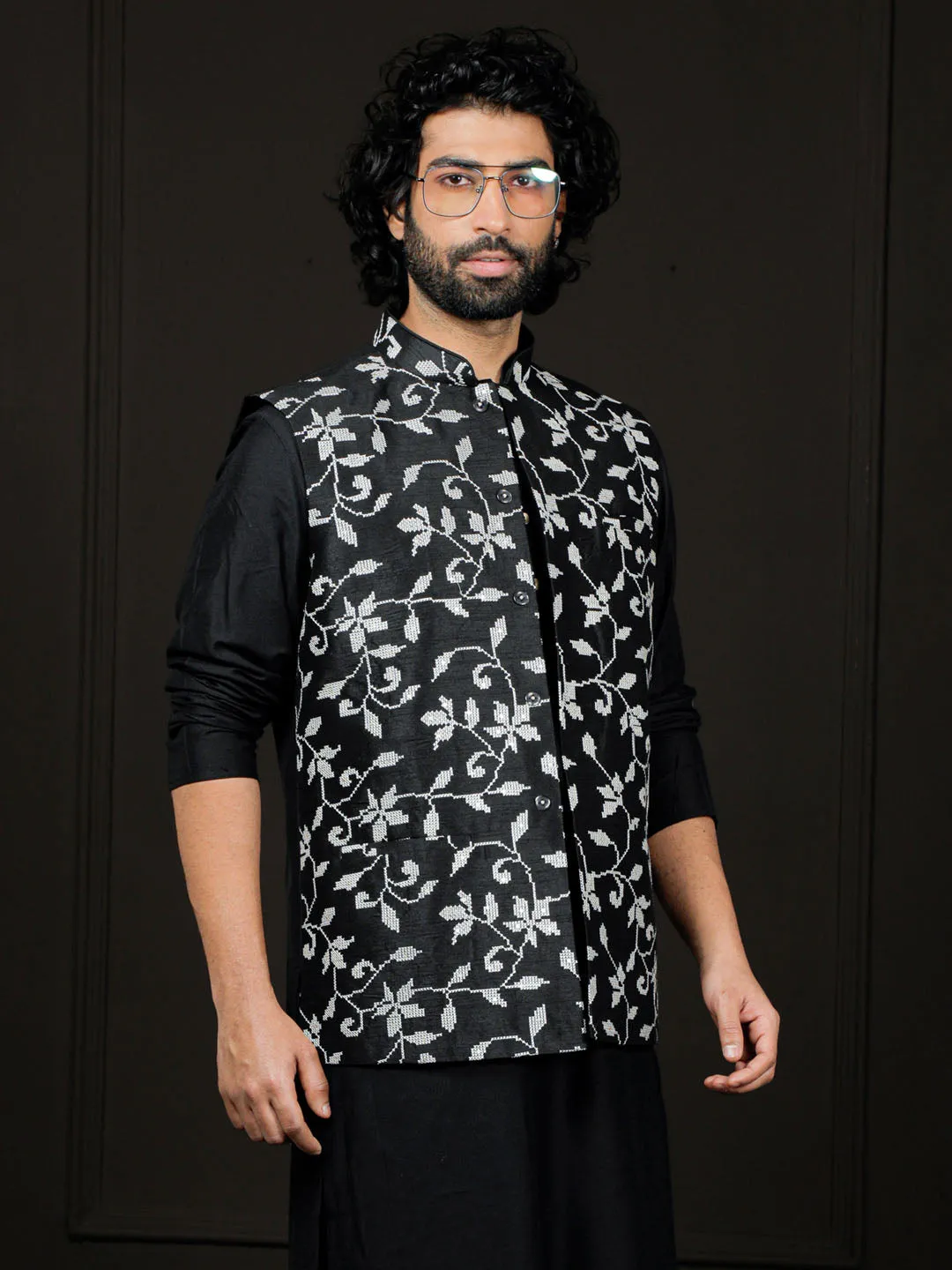 VASTRAMAY Men's - Nehru Jacket