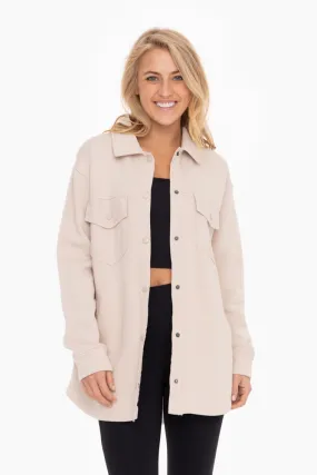 Viera Shacket (Natural)