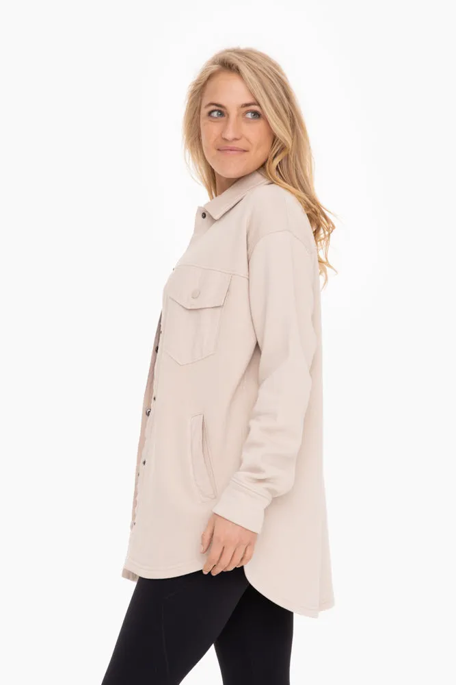 Viera Shacket (Natural)