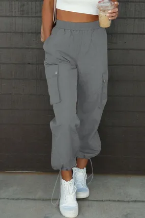 Weekend Spree Drawstring Cargo Joggers