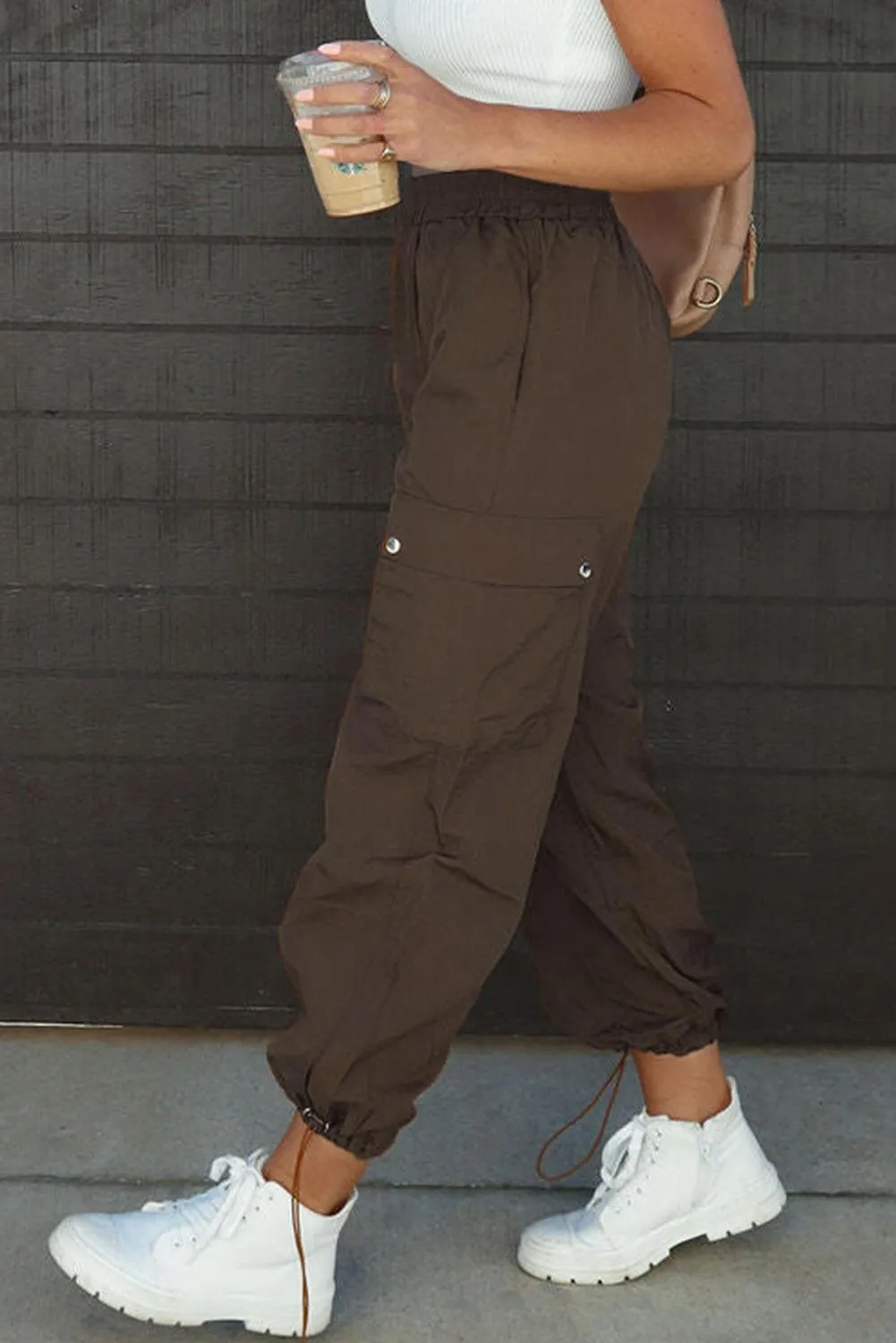 Weekend Spree Drawstring Cargo Joggers