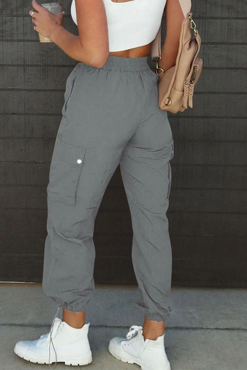 Weekend Spree Drawstring Cargo Joggers