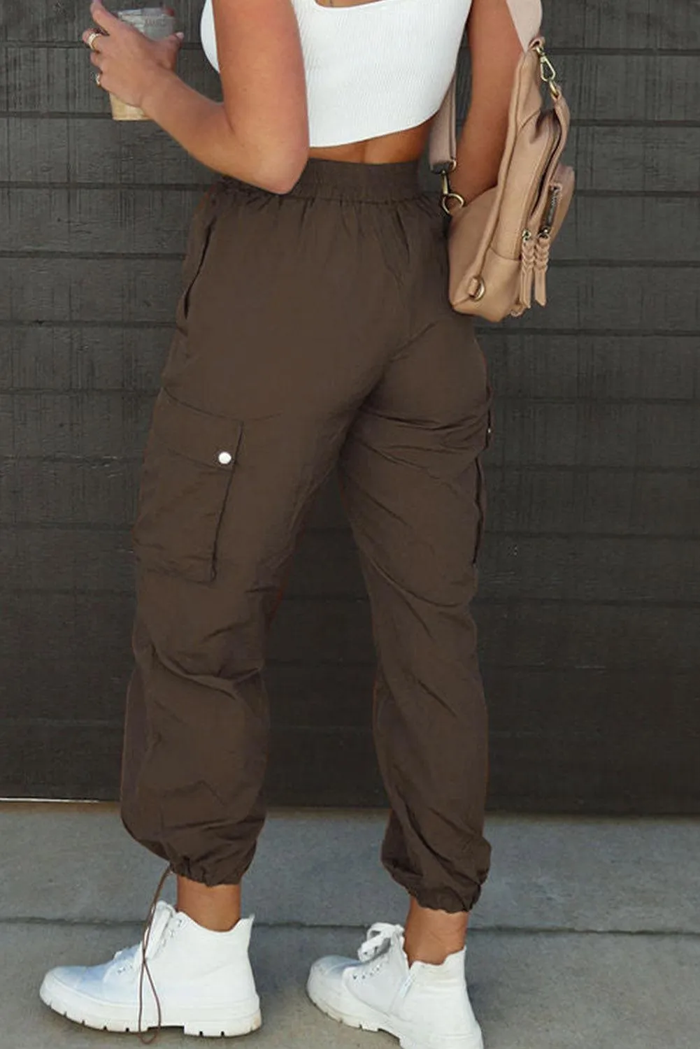 Weekend Spree Drawstring Cargo Joggers