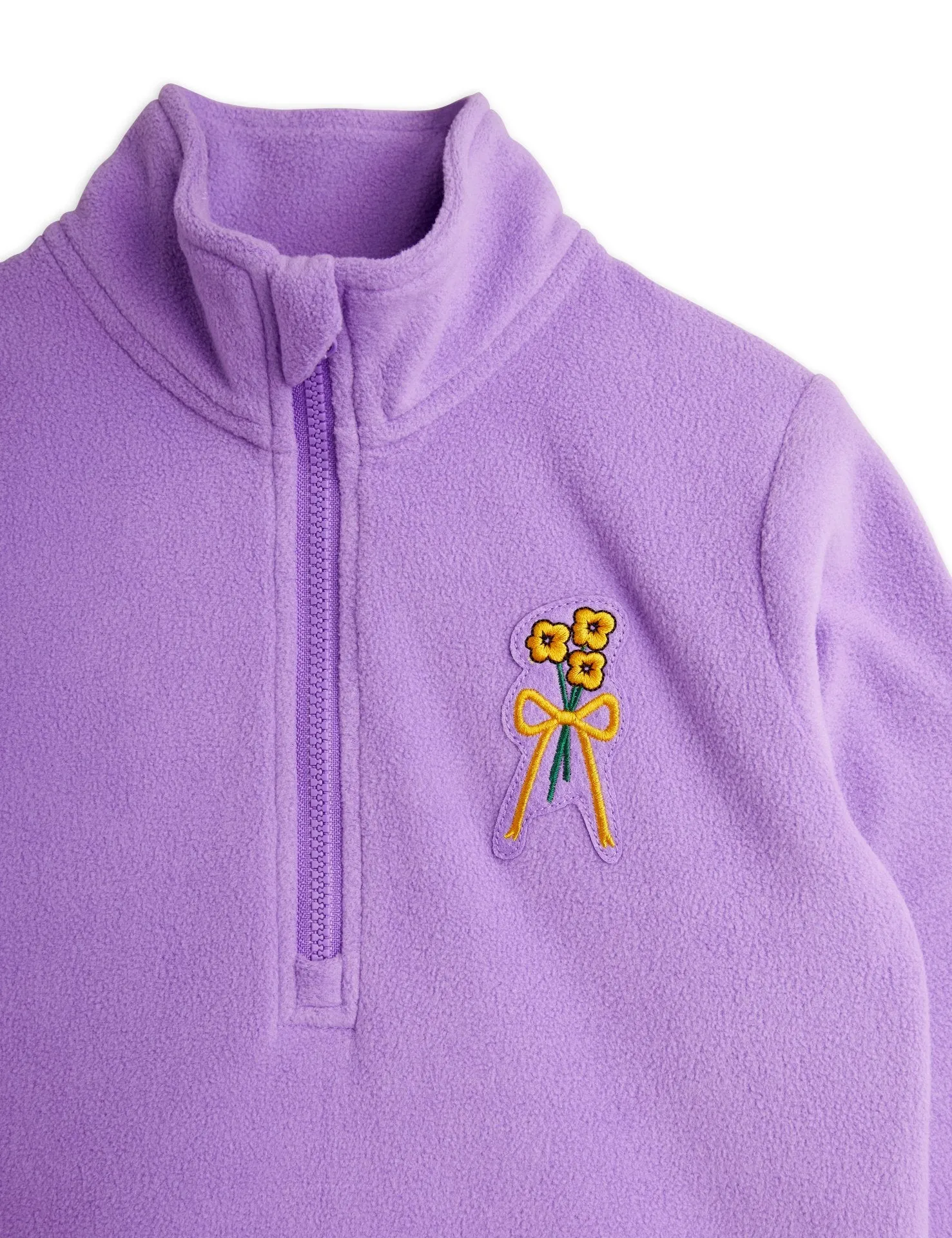 Winter Flowers Microfleece Jacket