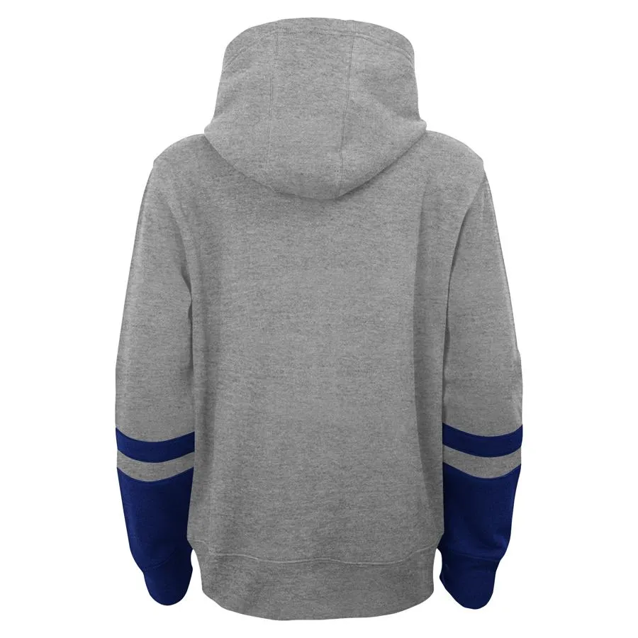 Youth Toronto Maple Leafs Special Edition Big Logo Pullover Hoodie - Heather Gray